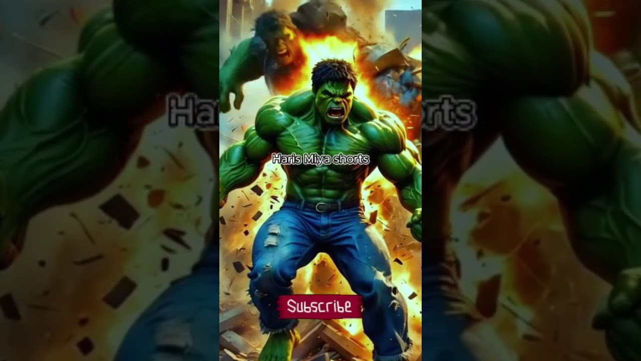 💥 Hulk&rsquo;s Rage Unleashed! 😱🔥 #Hulk #ActionShorts