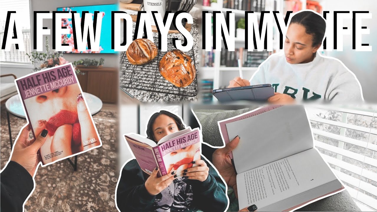 A Few Days in My Life 🤍📖 | A Mood Reading Vlog 🌟