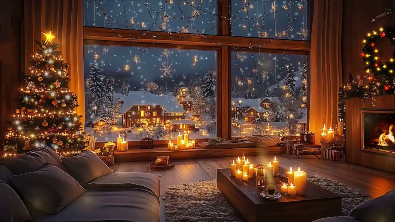🔥 Cozy Fireplace Ambience | 10 Hours Fireplace Fire & Crackling Sounds for Sleep, Relax & Study
