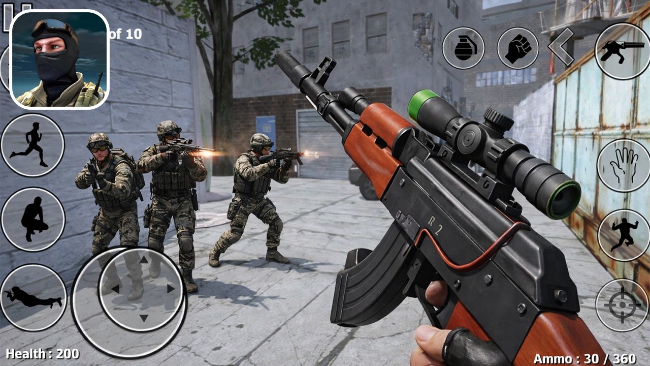 Frontline Blaster - Commando Shooter Shooting Missions - Android Gameplay