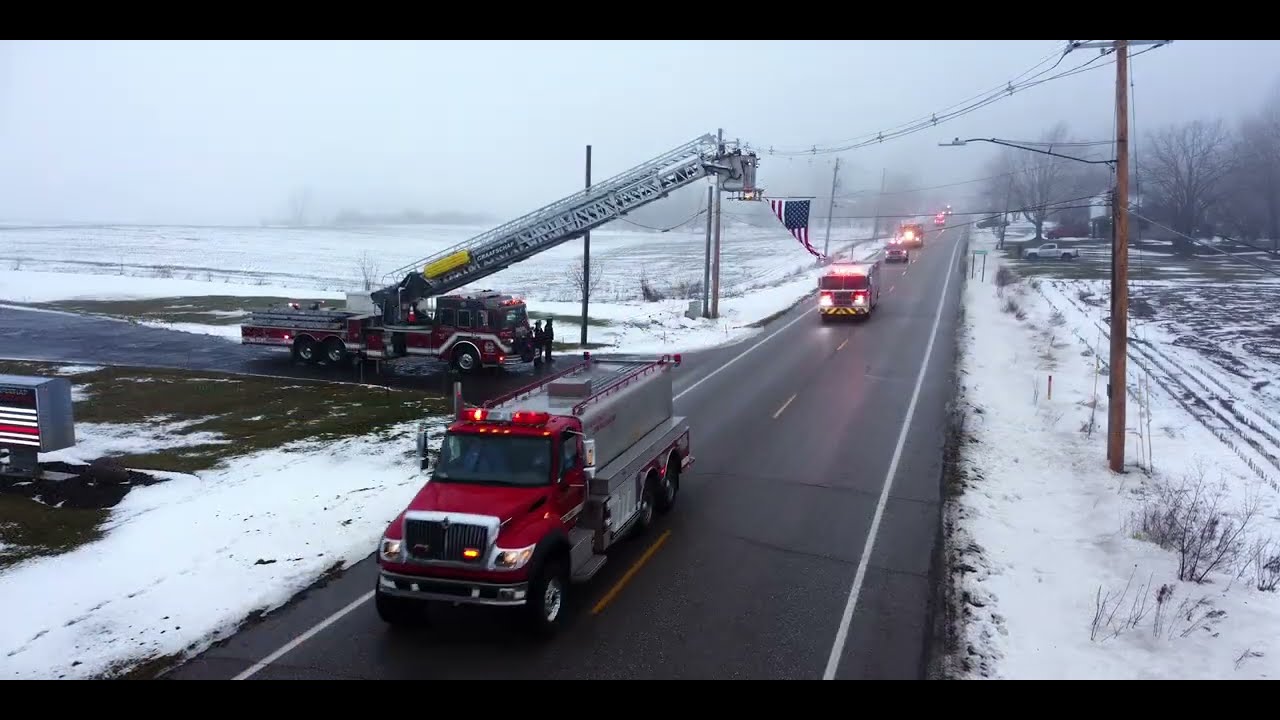 Chief Haverdink Funeral Procession 1/6/26