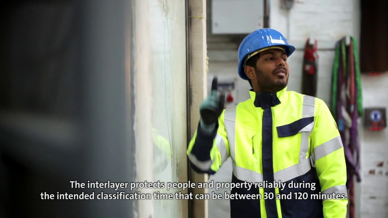 Fire testing CONTRAFLAM Lite by Vetrotech Saint-Gobain