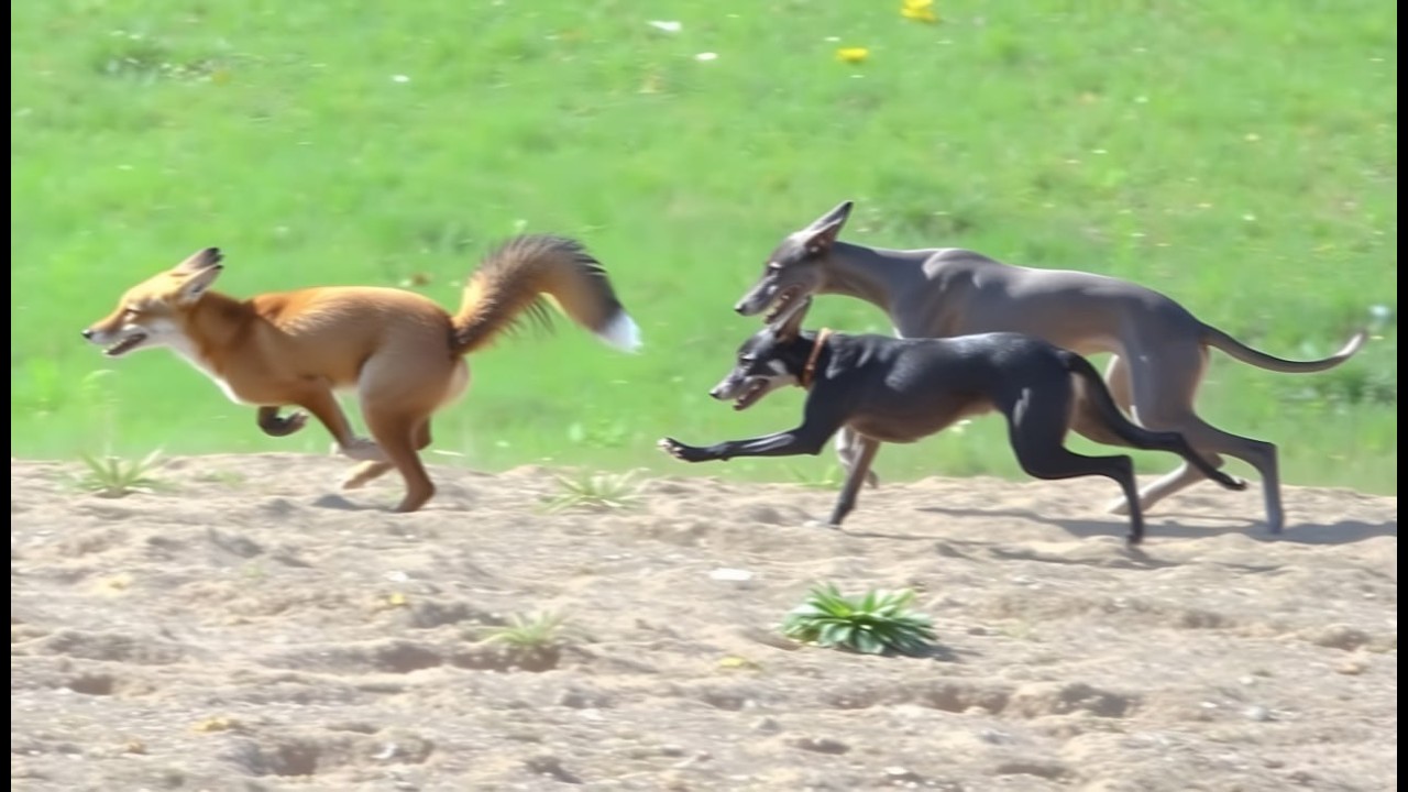 Chasse au renard avec chiens courants : Une poursuite captivante !/FOX HUNTING