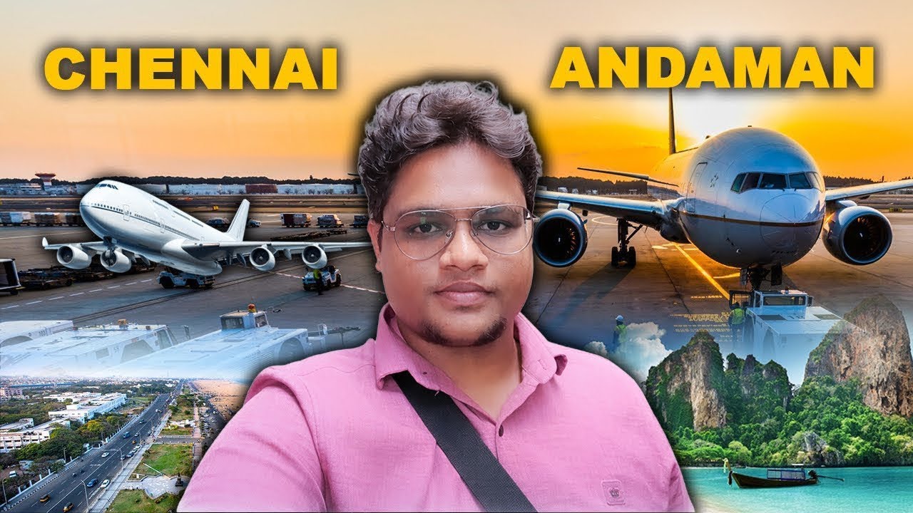 1st Flight Experience 🛫 |Andaman and Nicobar islands | Andaman ep-1