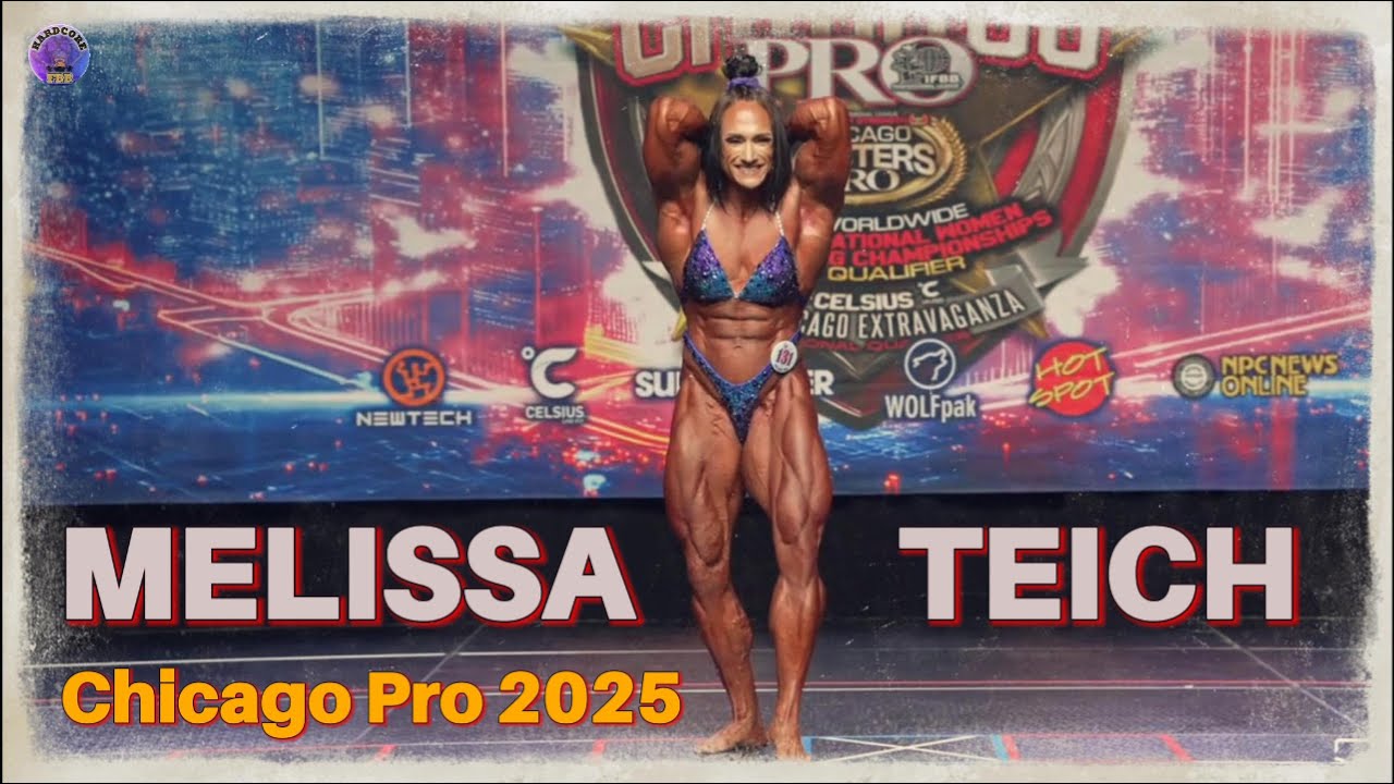 Chicago Pro 2025: Melissa Teich Posing Routine | Women&rsquo;s Bodybuilding