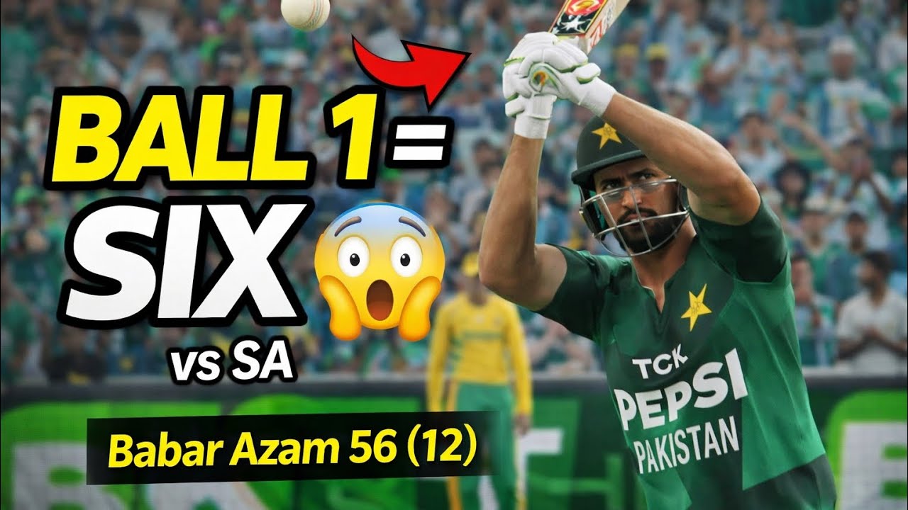 Pakistan vs South Africa THRILLER 😱 Full Match Highlights | Cricket 26