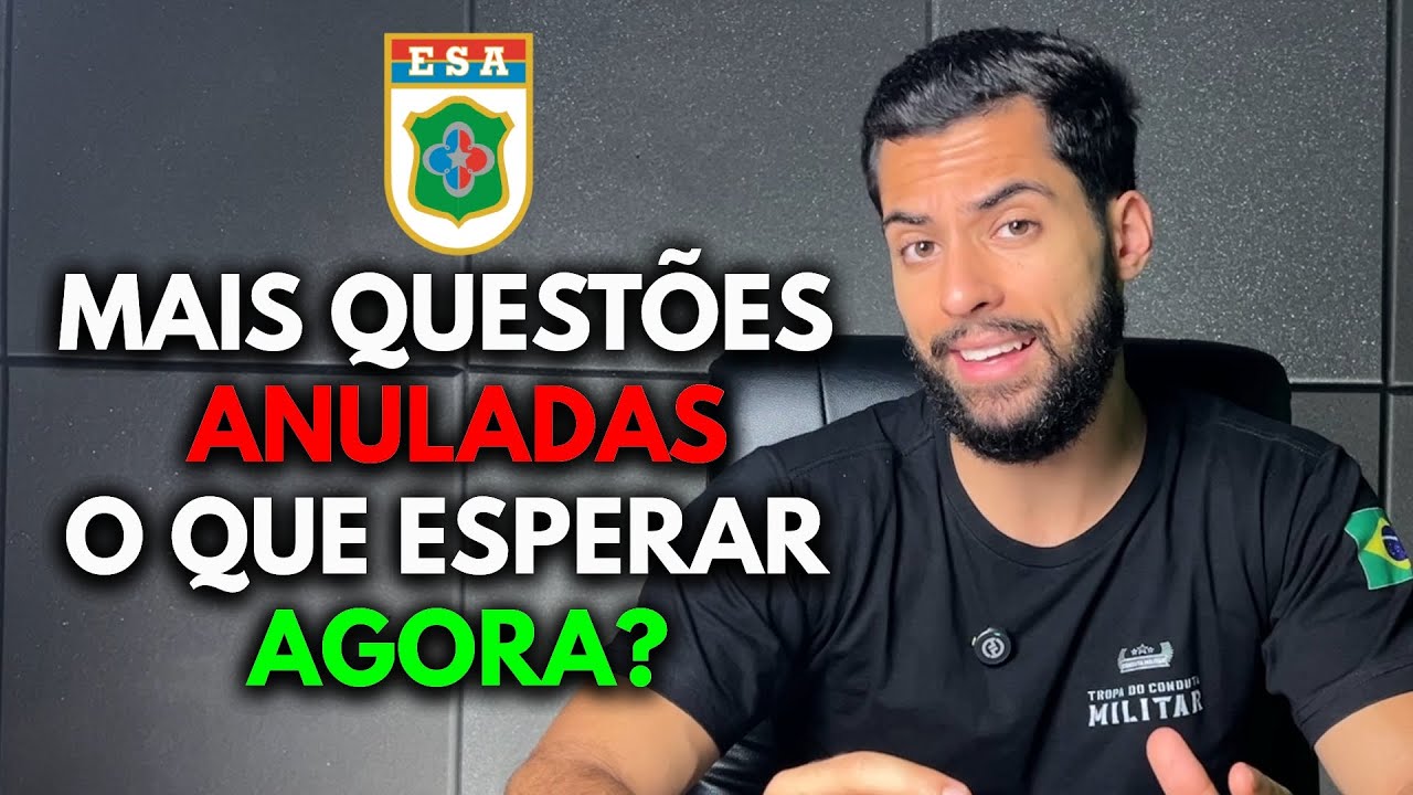 Saiu o gabarito DEFINITIVO da ESA 2025 (E agora, qual será o corte?)