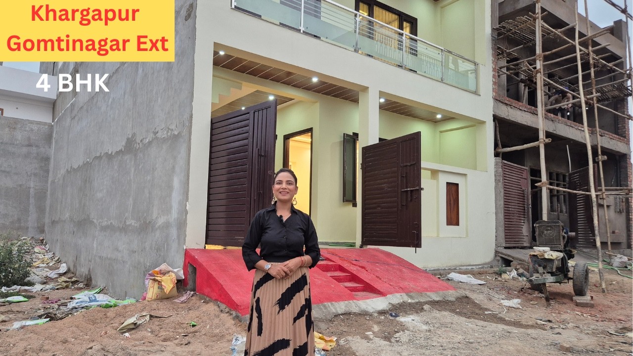 4 BHK Duplex का सुन्दर घर खरगापुर Gomti Nagar Ext Lucknow | House For Sale | @SimplyShilpi