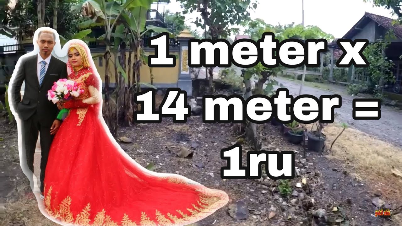 Ukuran tanah di DESAKU 1 ru = 1x14 meter