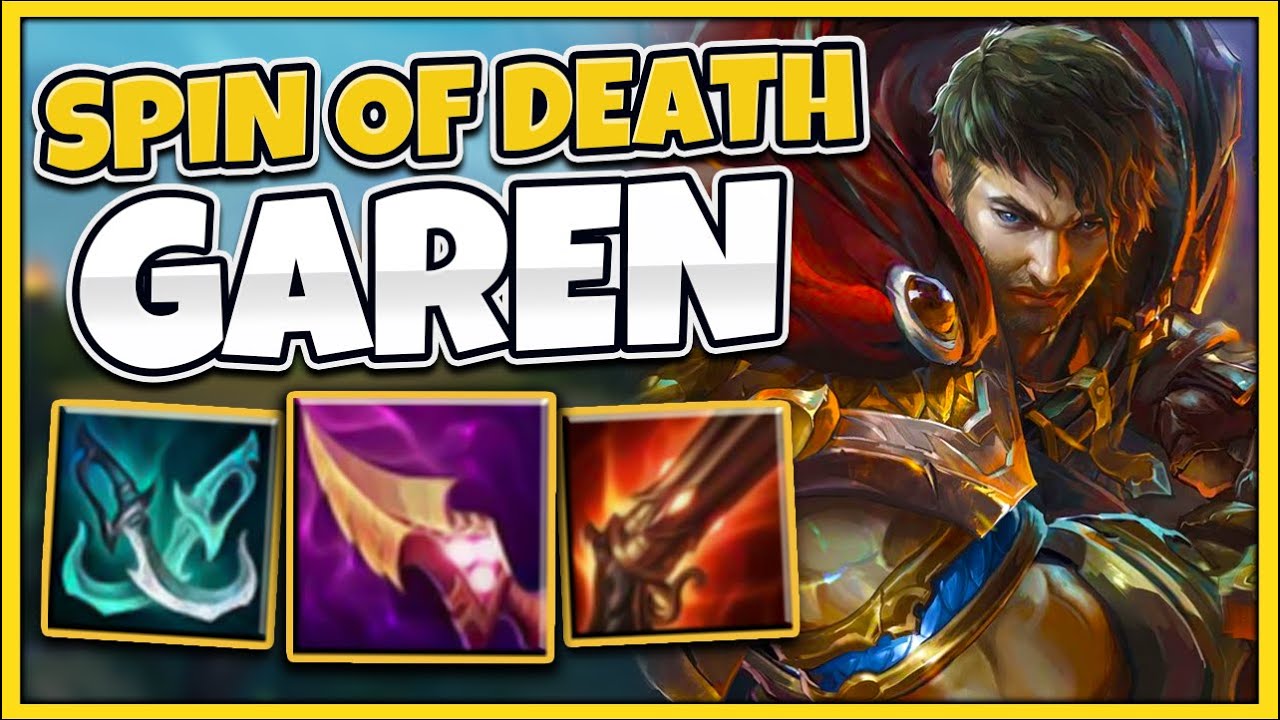ONE SPIN WILL MELT YOUR ENTIRE TEAM! FULL AS GAREN IS CRAZY! - League of Legends