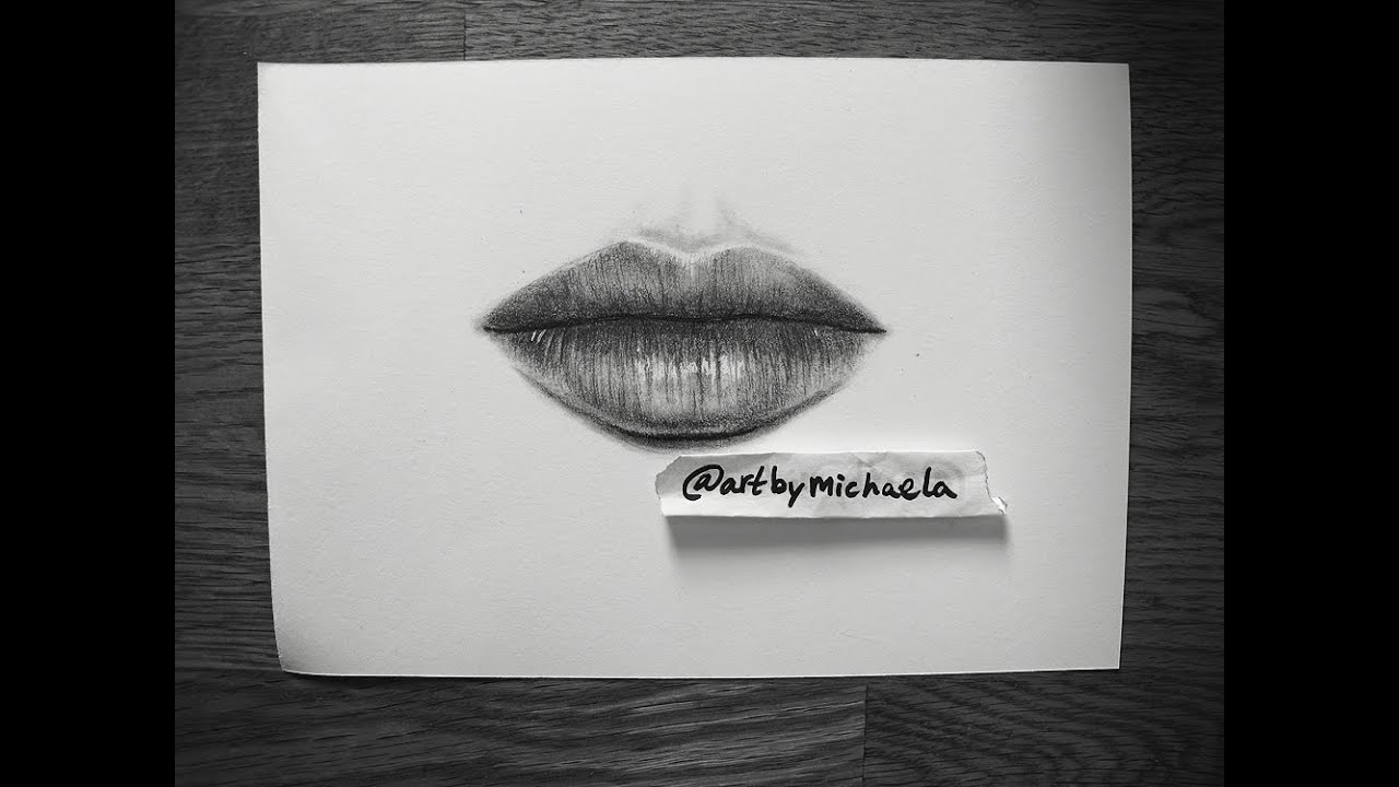 TUTORIAL: How to draw realistic lips