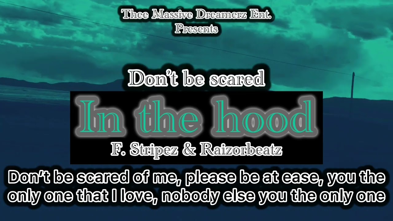 Don’t be scared | w// Raizorbeats | Official Lyric Visualizer