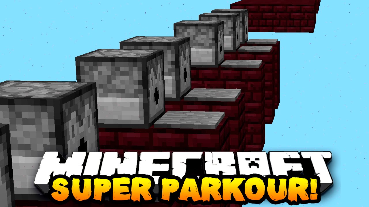 Minecraft SUPER SPEEDRUN PARKOUR! w/ PrestonPlayz, Choco & Kenny
