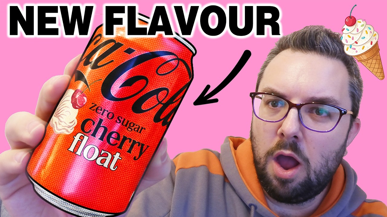 Coca-Cola Cherry Float UK Review  🍒🍦 HONEST REVIEW