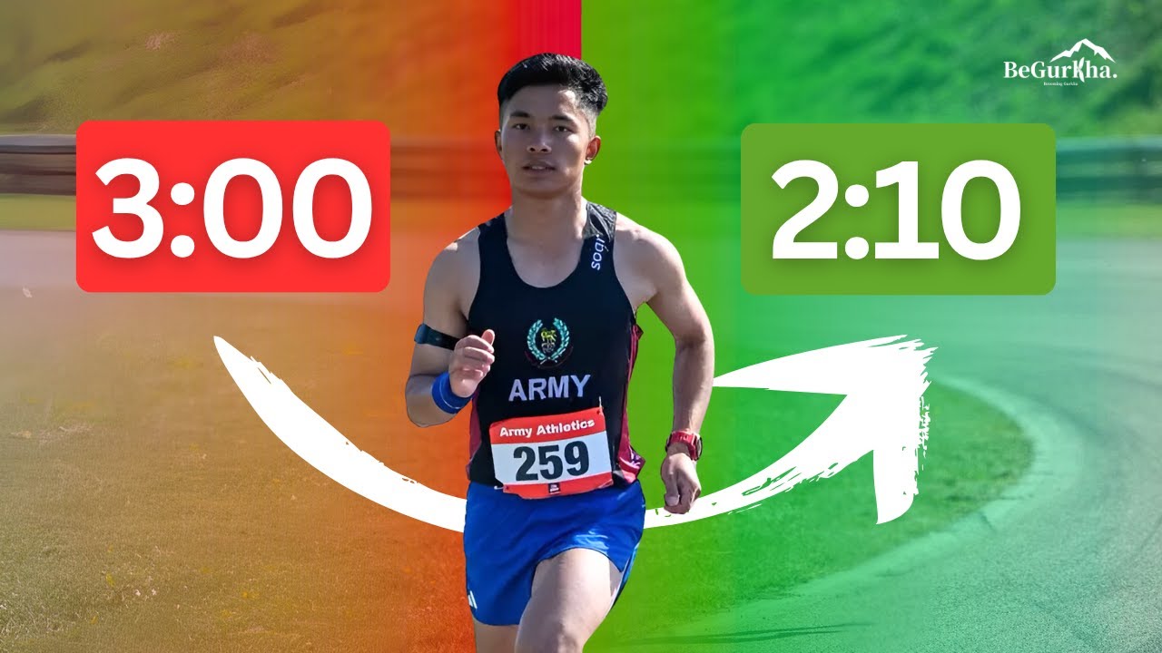 How to improve 800m for British Army 🇬🇧& Singapore Police 🇸🇬| under 2minutes and 10seconds