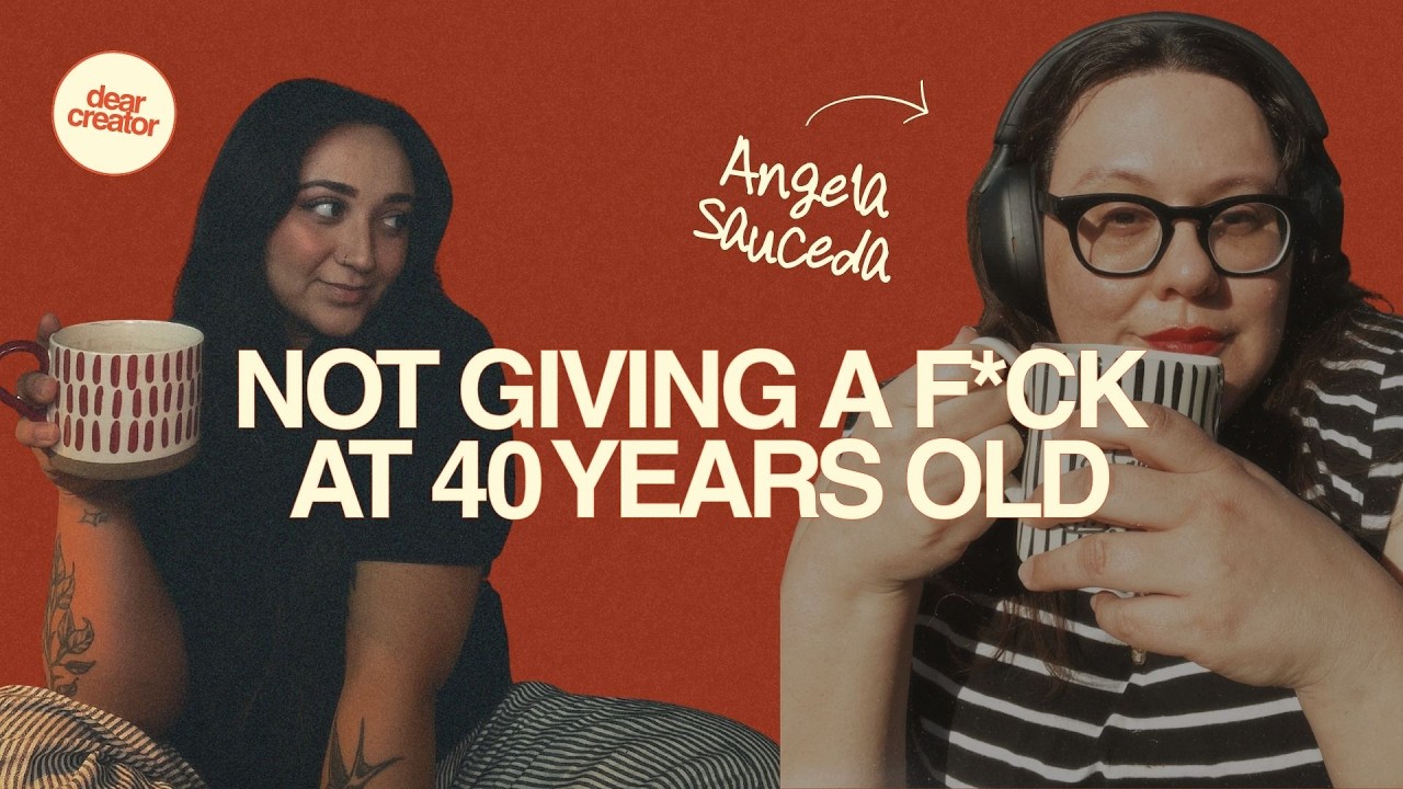 What Turning 40 Taught Me About Creative Freedom & Not Giving a F*ck With Angela Sauceda