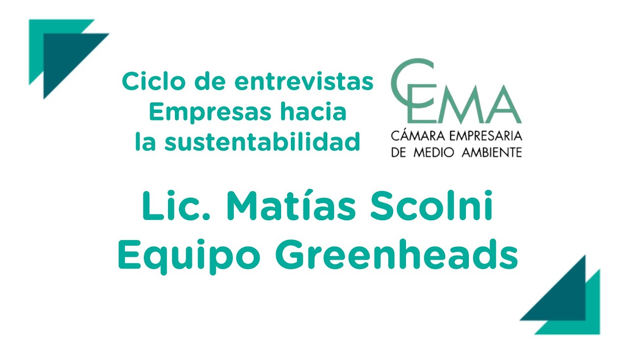 Entrevista al Lic. Matías Scolni, Equipo Greenheads