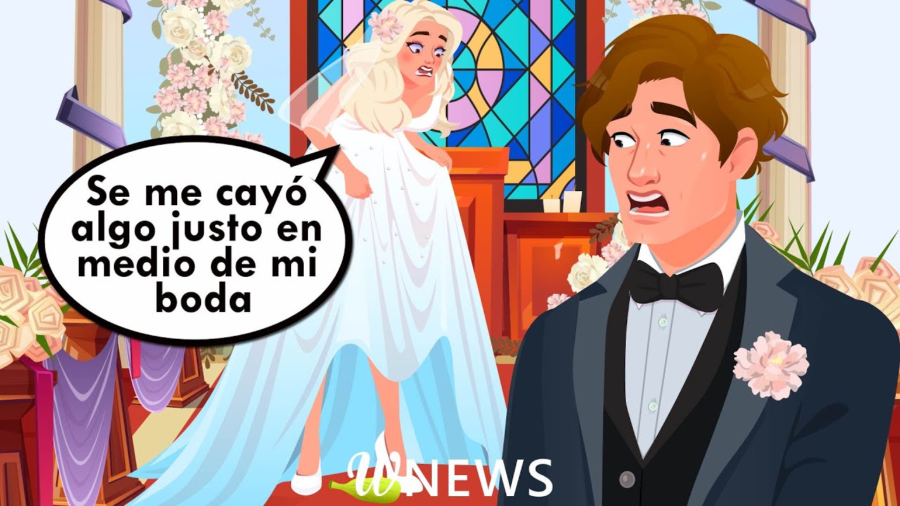 Se me cayó algo justo en medio de mi boda