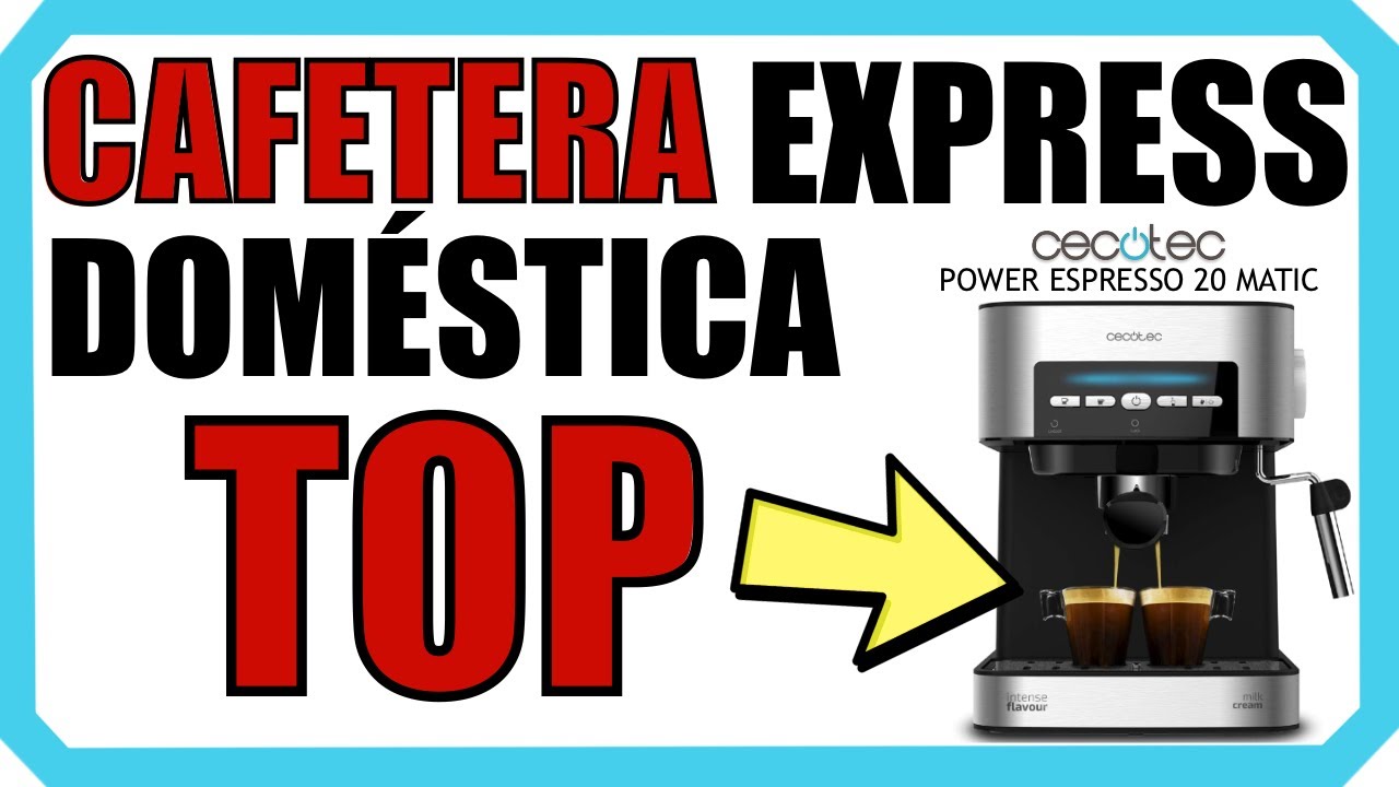 ⚡️¡Probamos la POWER ESPRESSO 20 MATIC! | 👍🏻 ¡CAFETERA EXPRÉS DOMÉSTICA BARATA con VAPORIZADOR!