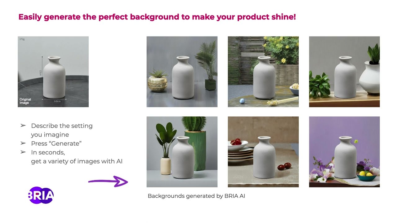 Easily generate the perfect background
