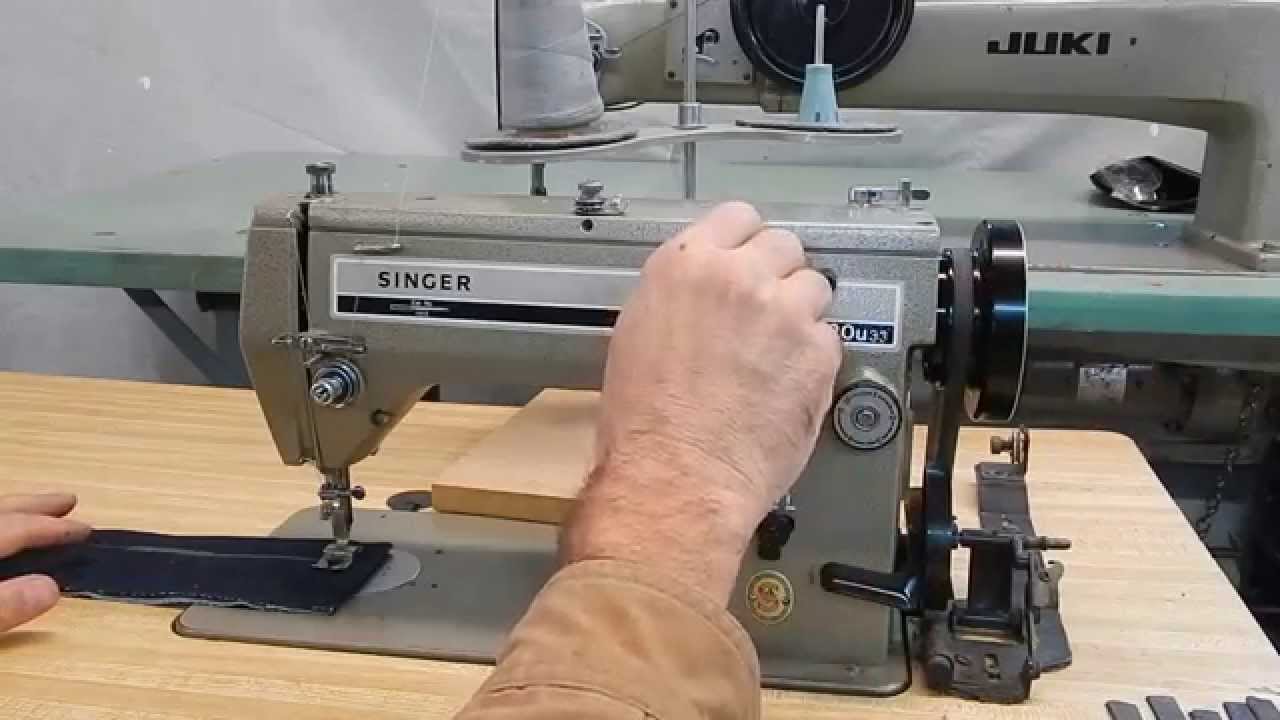 Singer 20U33 Zig Zag Adjustments