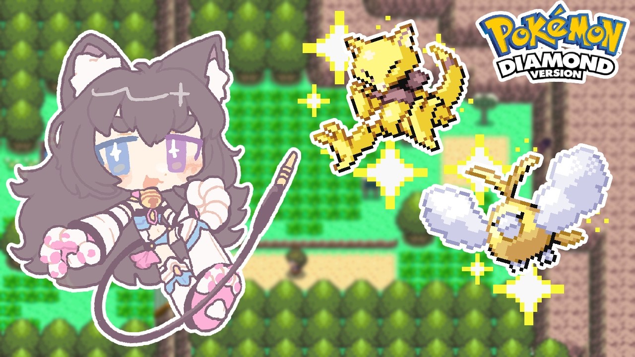 【POKEMON DIAMOND】pokeradaring.... lets find an abra and a swablu ☆★