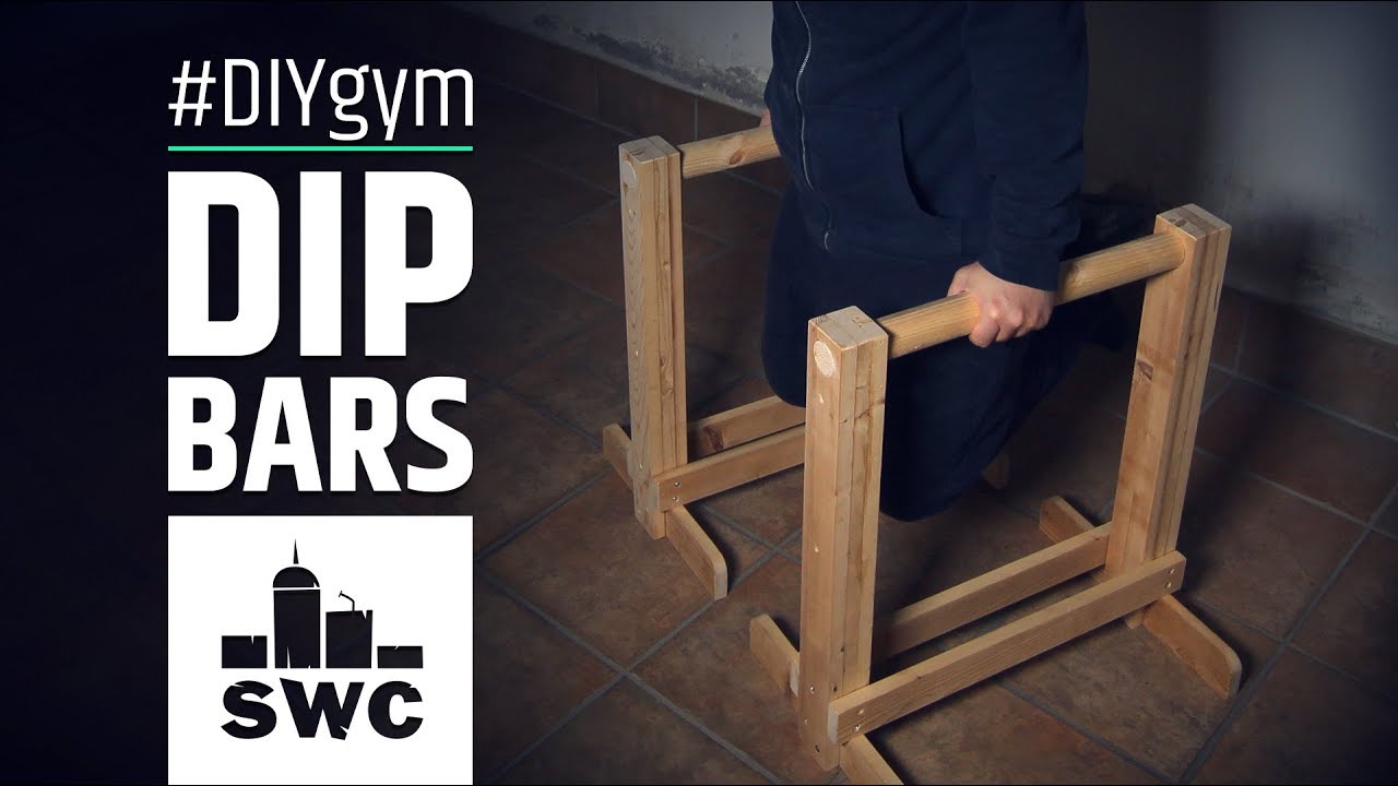 DIY dip bars out of reclaimed wood
