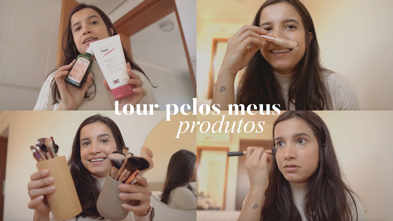Rotina de maquiagem e skincare para pele hidratada e iluminada ✨