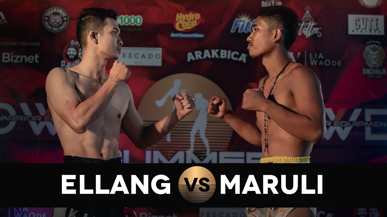 KNEE TO THE FACE KNOCK OUT! Ellang vs Maruli [Summer Fights - 4 June]