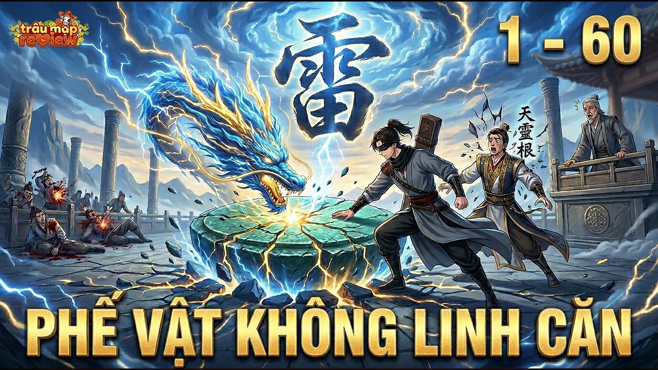 《C1 - 60》Phế Vật Không Linh Căn Bất Ngờ Hóa Yêu Nghiệt Vạn Năm Có Một | Truyện 3D | Trâu Mặp Review