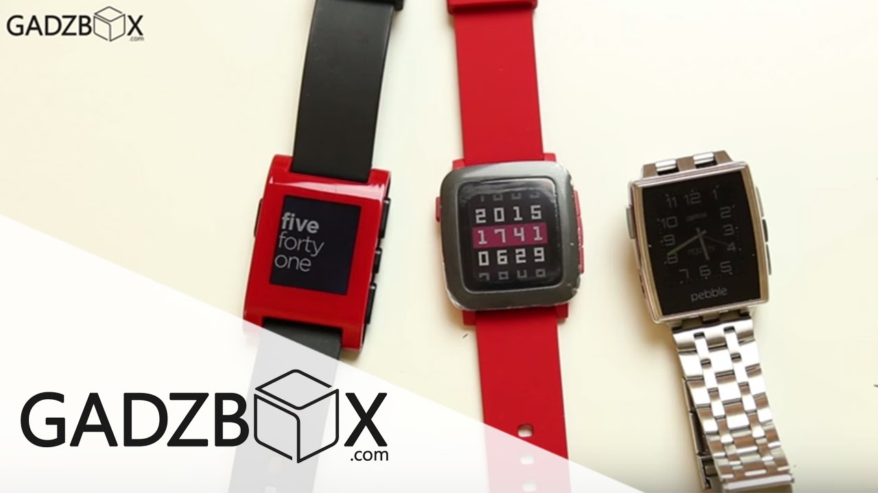 Unbox : Pebble Time (2015) Red Color by: GADZBOX