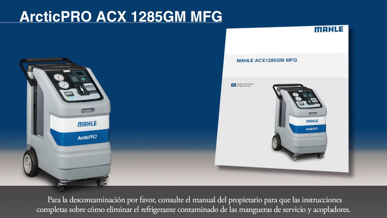 ACX1285GM Configurar y Operación