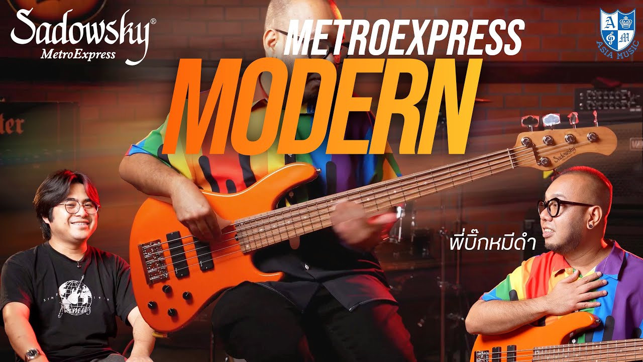 Reviwe Sadowsky Metroexpress Modern 24 | Asia Music Thailand