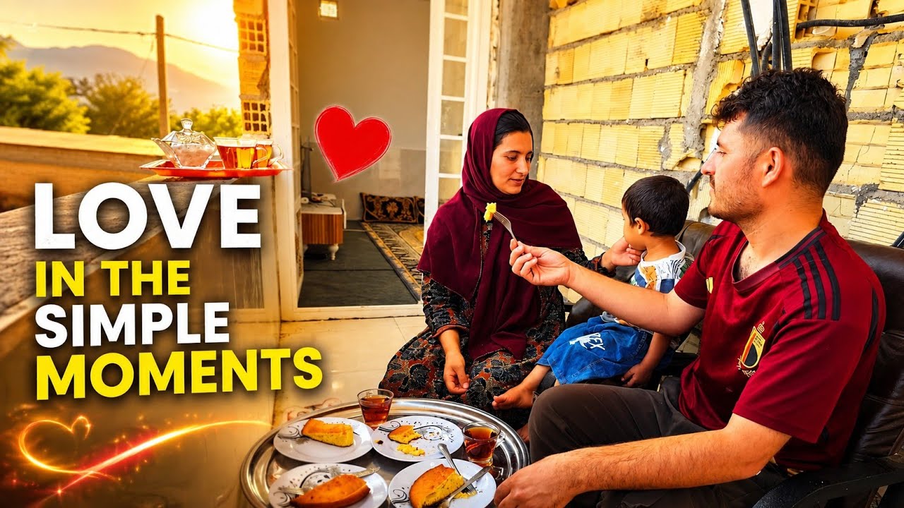 Ashraf's important request to Hashem on a special and romantic day baking a cake.