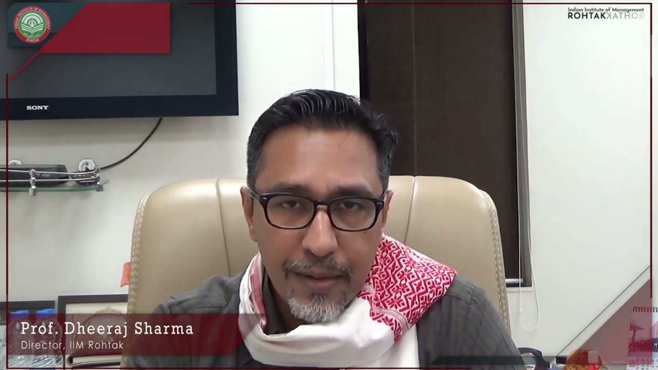Prof. Dheeraj Sharma Speaks about the Sports Management Programme at IIM Rohtak