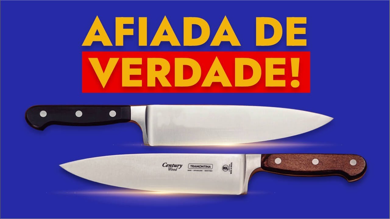 COMO AFIAR A FACA CENTURY TRAMONTINA