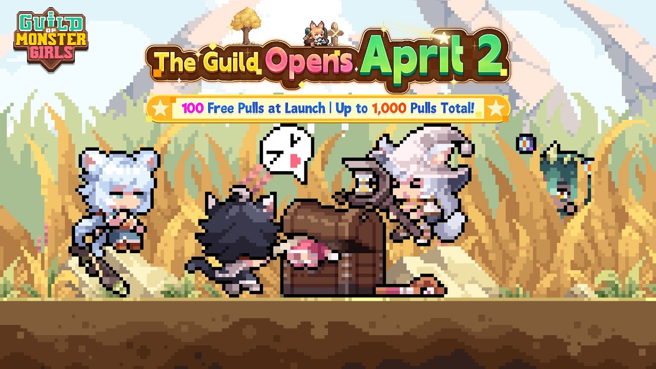 Build Your Dream Squad &ndash; Guild of Monster Girls Global Launch April 2