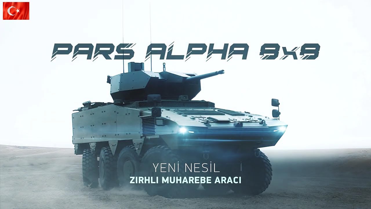 FNSS will launch the PARS ALPHA 8×8 NG Armored Combat Vehicle