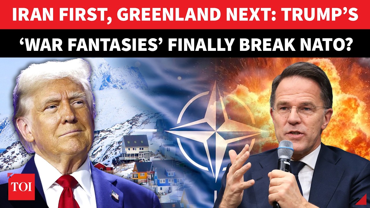Trump &lsquo;DECLARES WAR&rsquo; On Greenland Through Iran Gamble? &lsquo;SECRET PLAN&rsquo; Rattles NATO | Watch