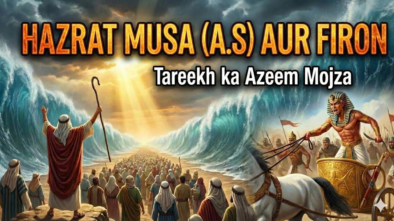 Prophet Musa Vs Pharaoh / Hazrat Musa Ali Salam Ka Waqia. Hazrat Musa.