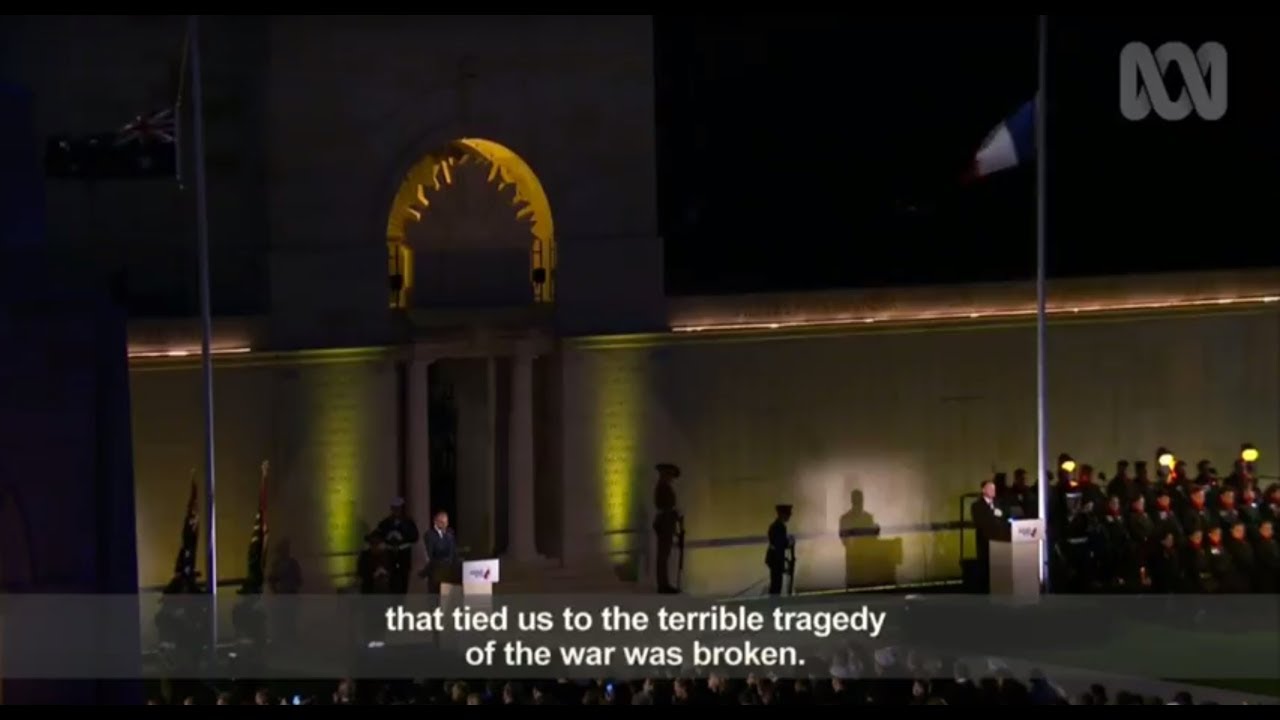 Anzac Day 2018: Gallipoli and Villers-Bretonneux Dawn Services