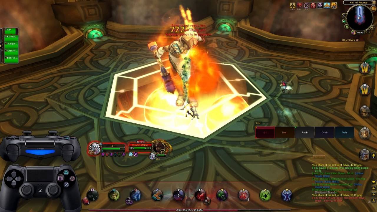 World of Warcraft: Tanking with ConsolePort