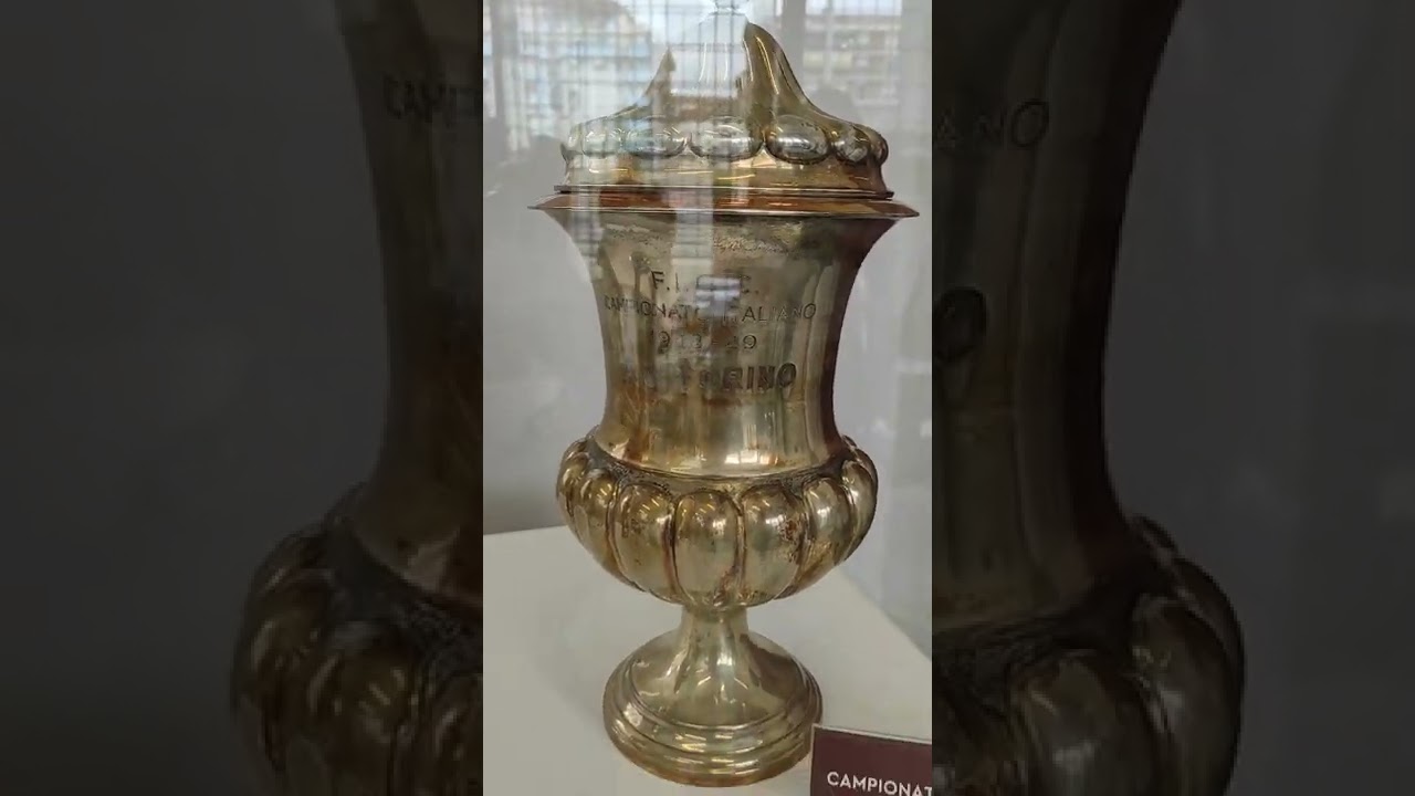 TROFEI DEL GRANDE TORINO in esposizione allo stadio Filadelfia