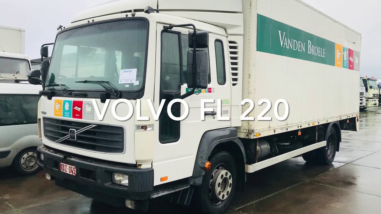 Degroote Trucks: Volvo FL 220 box truck for sale