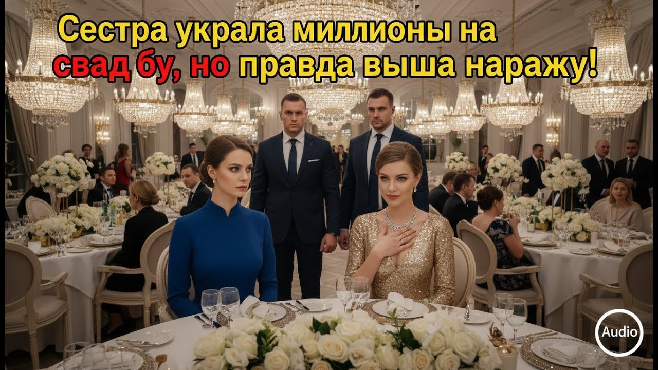 СЕСТРА УКРАЛА 15 МЛН НА СВАДЬБУ И ПРИЗНАЛАСЬ НА УЖИНЕ — ЗАКОН РАЗРУШИЛ ЕЁ ЖИЗНЬ МГНОВЕННО