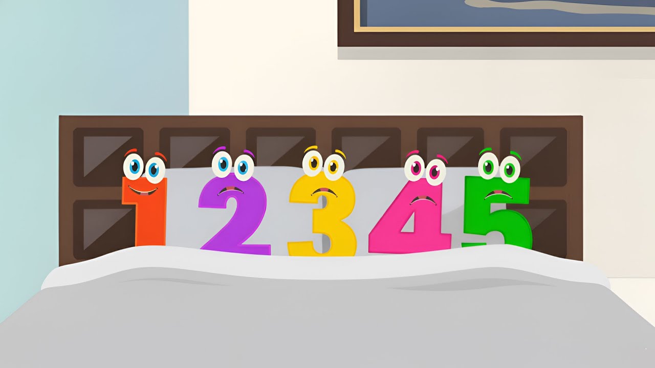 Ten In The Bed Numbers | Fun Counting Song for Kids #counting