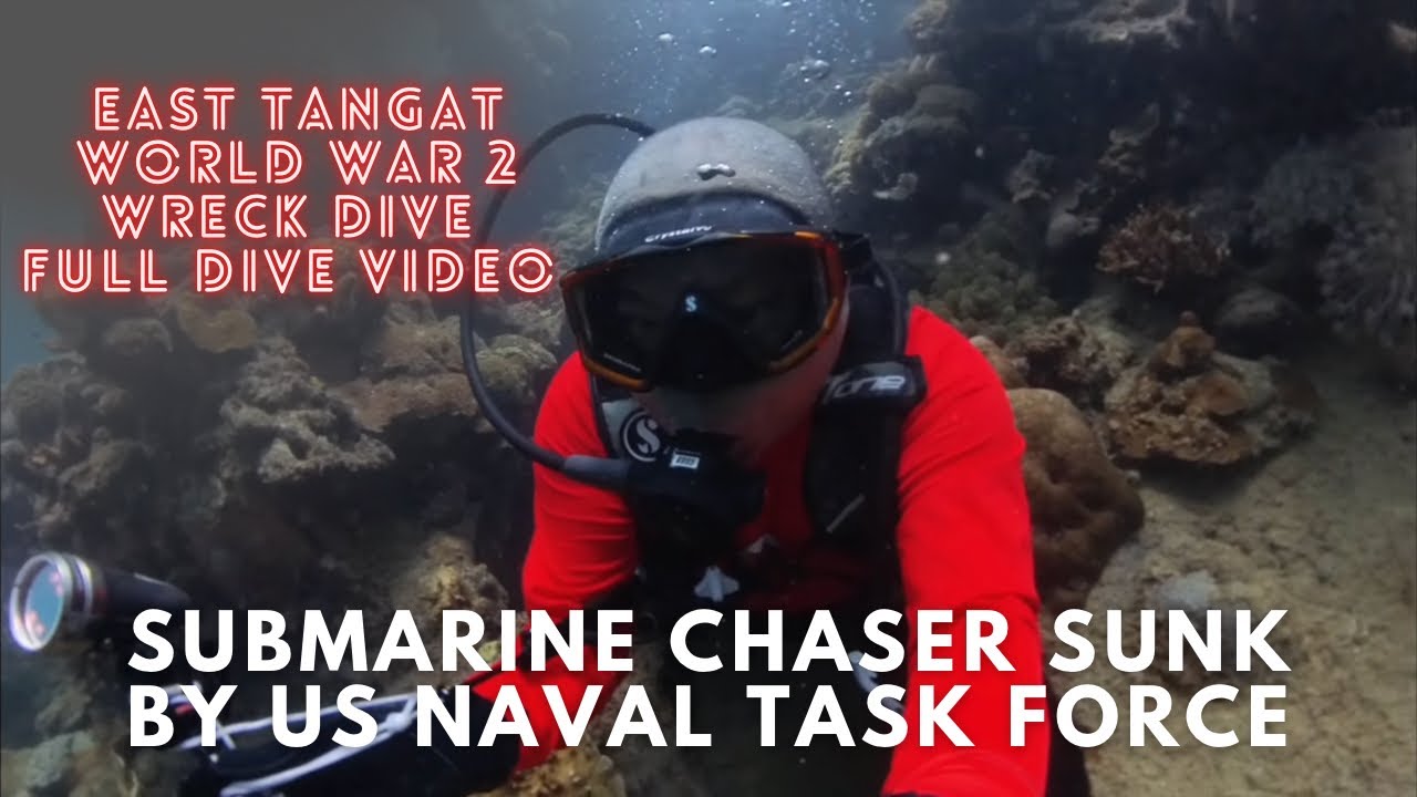 Underwater Graveyard | Japanese Submarine Chaser sunk! | WW2 East Tangat Wreck | Coron Philippines