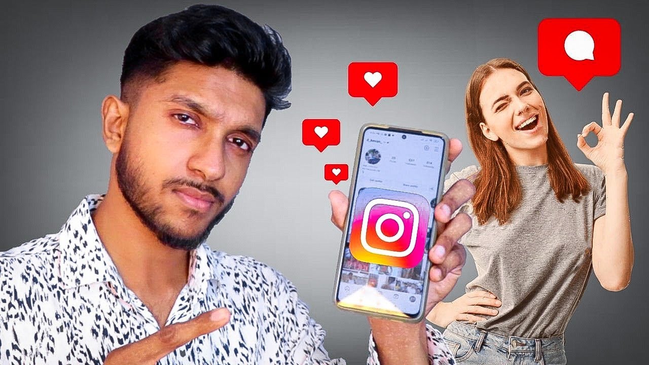 කෙල්ලොන්ට Attractive වෙන විදිහේ Profile එකක් හදාගන්න | How to create a good instagrame profile
