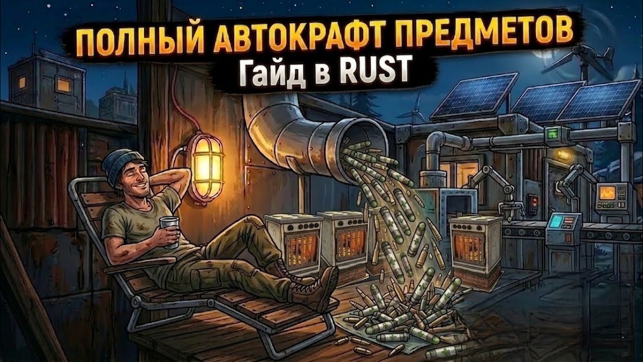 автокрафт предметов в игре раст rust