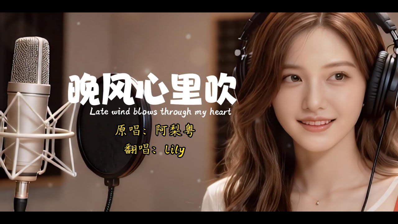 听完想哭... Lily温柔翻唱《晚风心里吹》：愿等你一辈子，真情留住你 🎐 (Cover 阿黎粤)